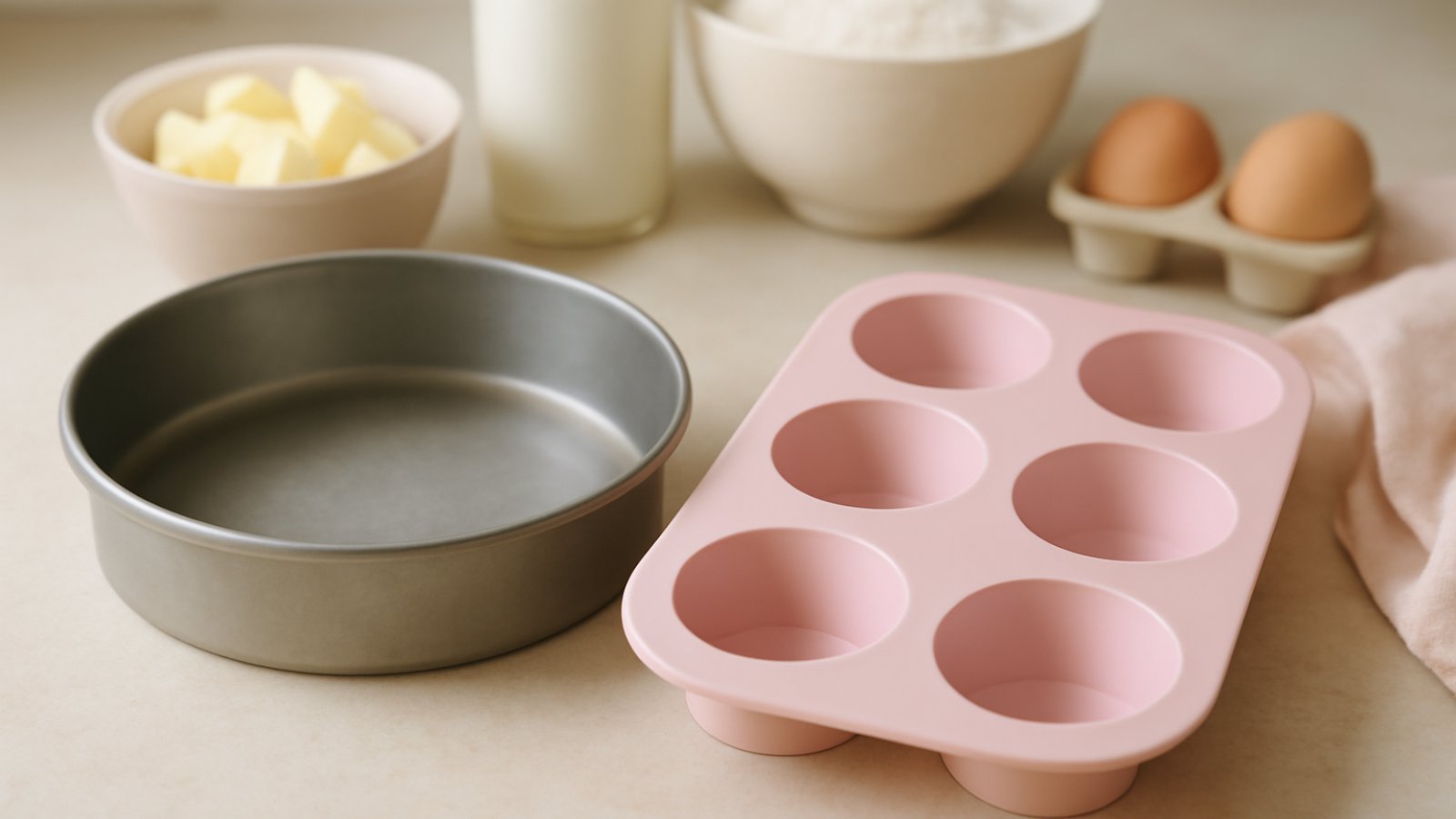 Bien choisir son moule à gâteau : silicone, métal ou verre