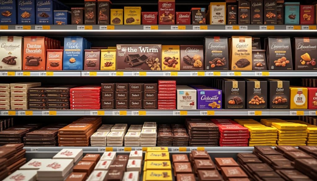 Chocolat de couverture grande surface : les implantations