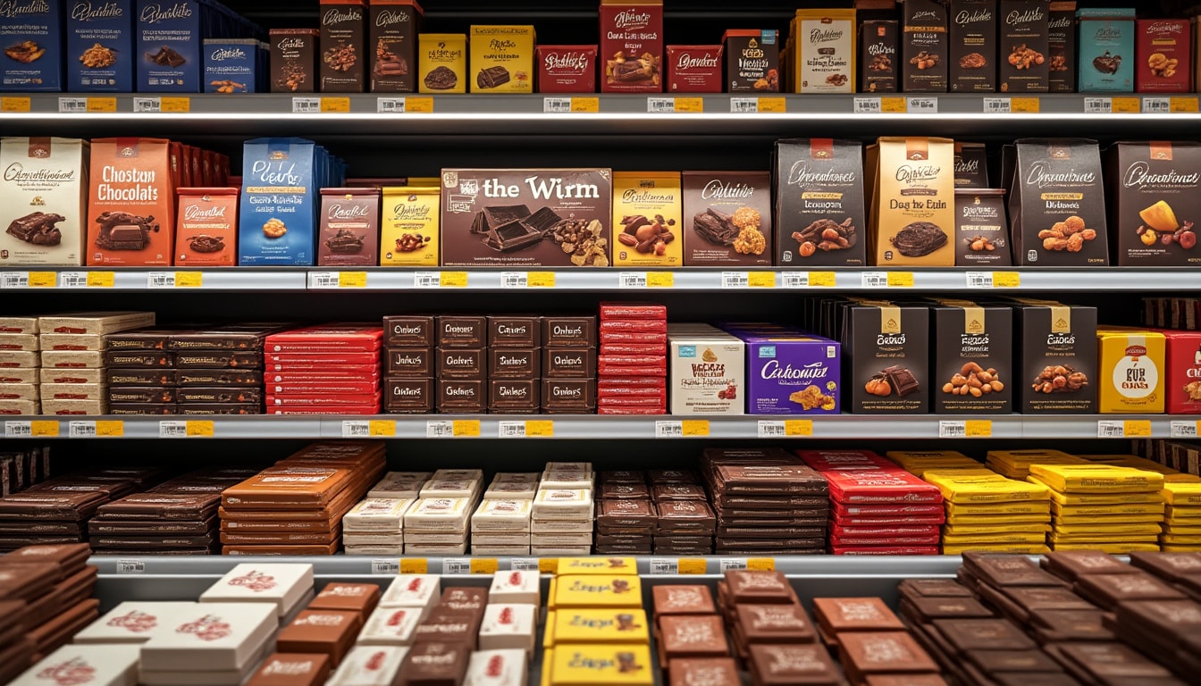 Chocolat de couverture grande surface : les implantations