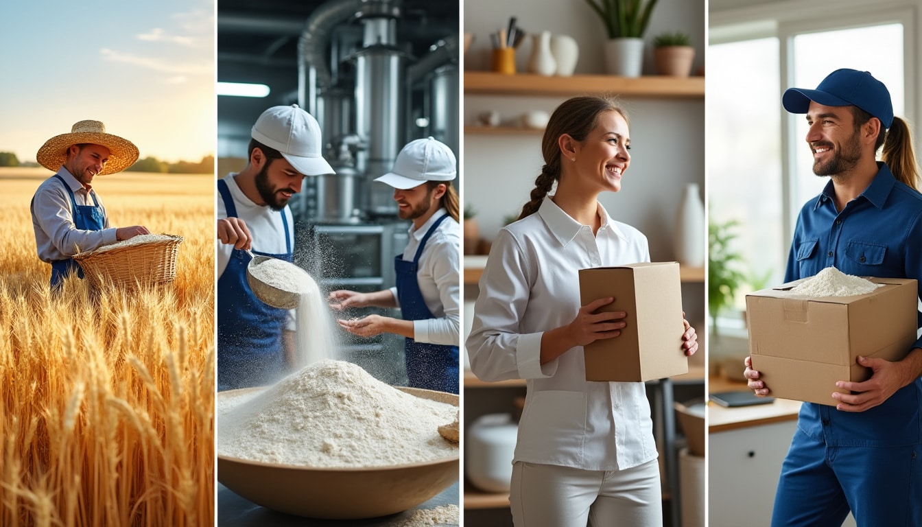 Vente de farine aux particuliers en ligne : de A à Z