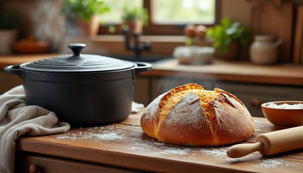 Cuire du pain en cocotte : la méthode maison