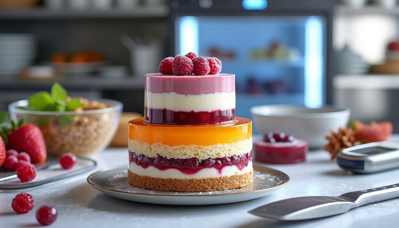 Entremets : l&rsquo;ordre de montage et la congélation