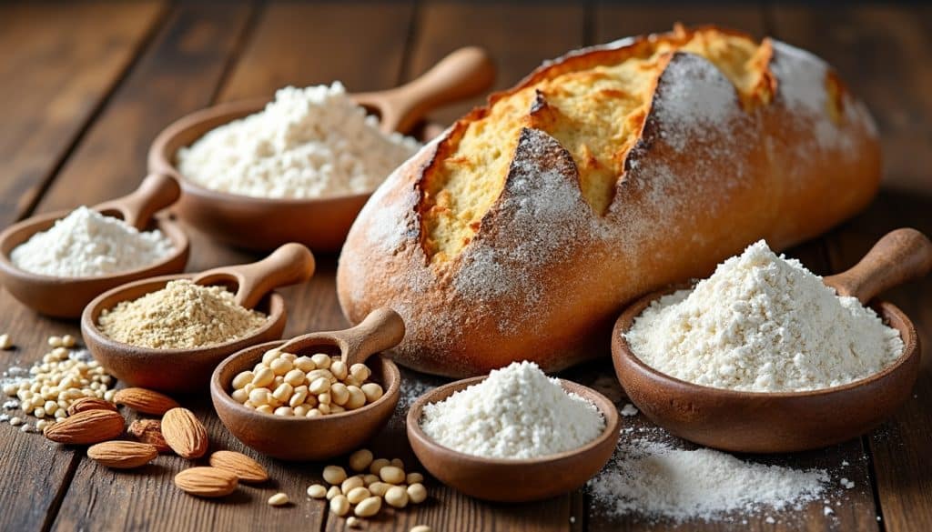 Pain sans gluten : les farines et leurs limites