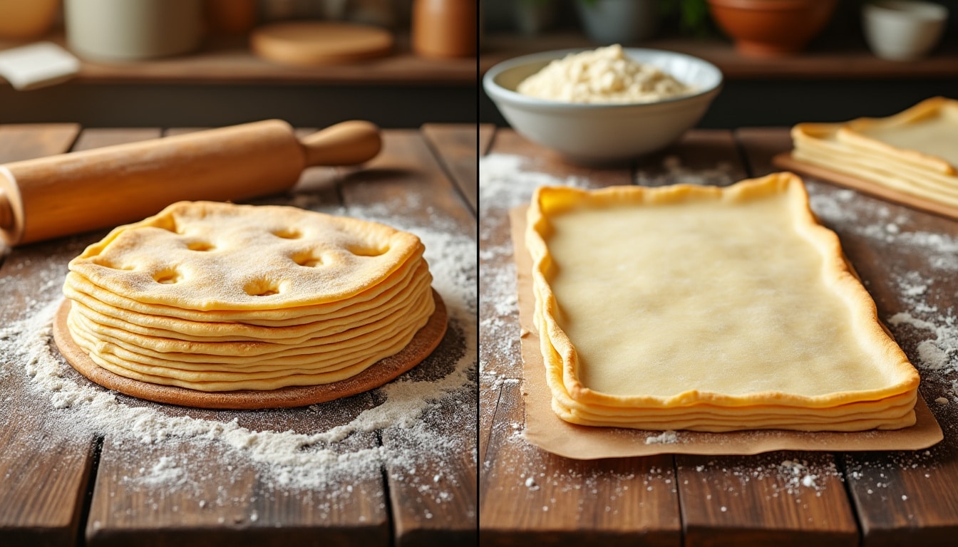 Pâte feuilletée maison ou du commerce : le vrai comparatif